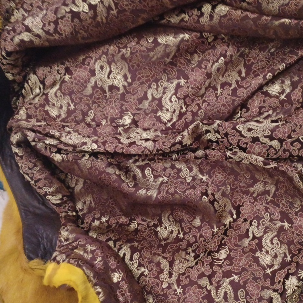 A Beau gosse0 yellow brown leather skin - Picture 4 of 8